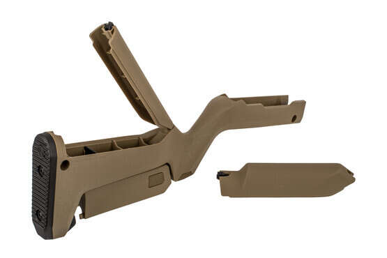 Magpul X-22 Backpacker Ruger 10/22 Takedown Stock FDE features internal storage compartments